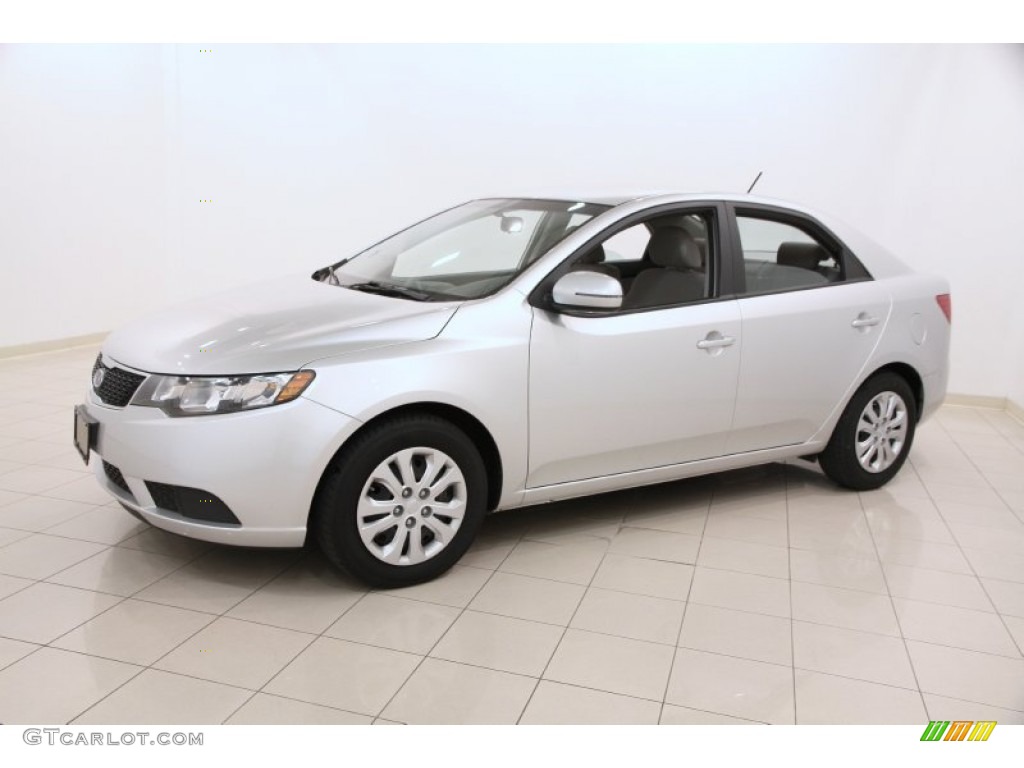 Bright Silver 2013 Kia Forte EX Exterior Photo #105022119