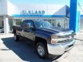 2015 Tungsten Metallic Chevrolet Silverado 2500HD WT Double Cab 4x4  photo #4