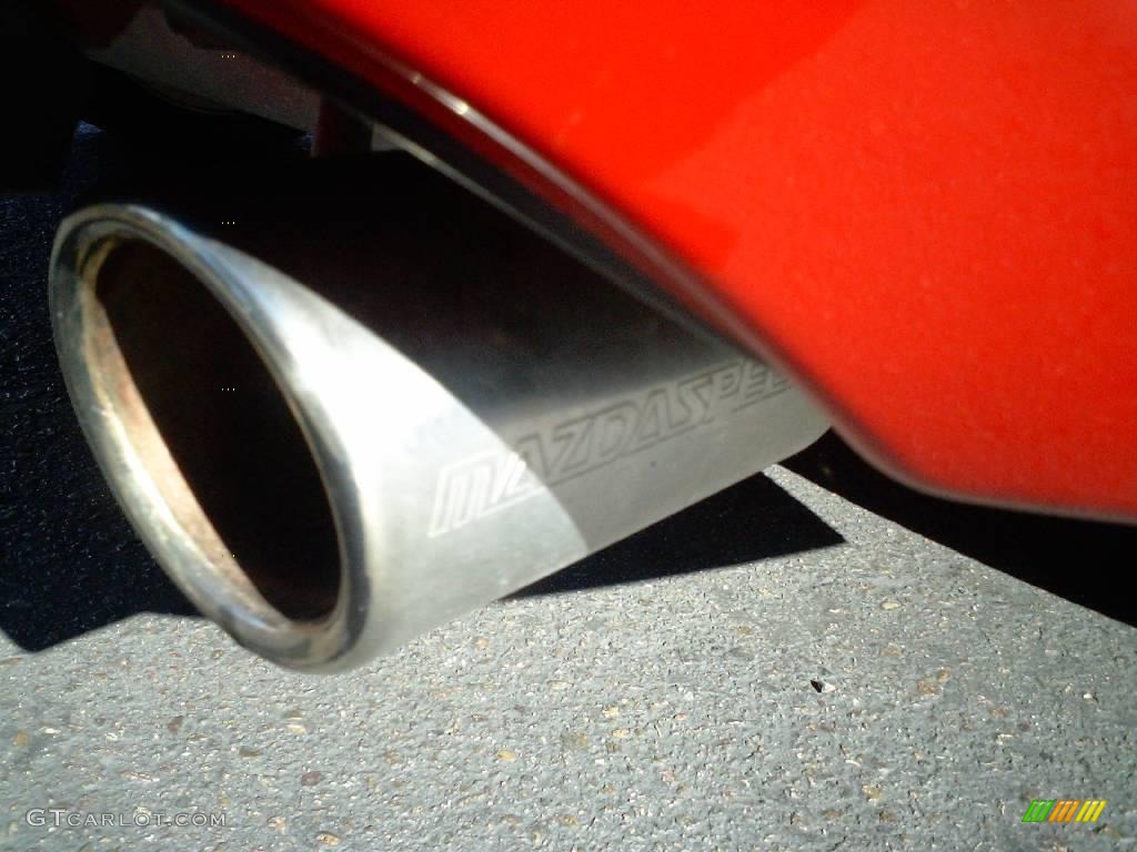 2004 MX-5 Miata MAZDASPEED Roadster - Velocity Red Mica / Black/Red photo #11