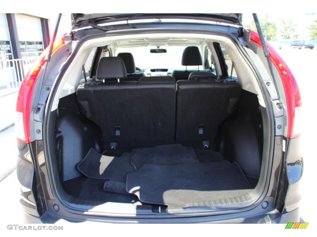 2012 CR-V EX-L 4WD - Crystal Black Pearl / Black photo #23