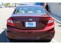 Crimson Pearl - Civic LX Sedan Photo No. 6