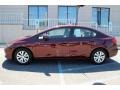 Crimson Pearl - Civic LX Sedan Photo No. 8