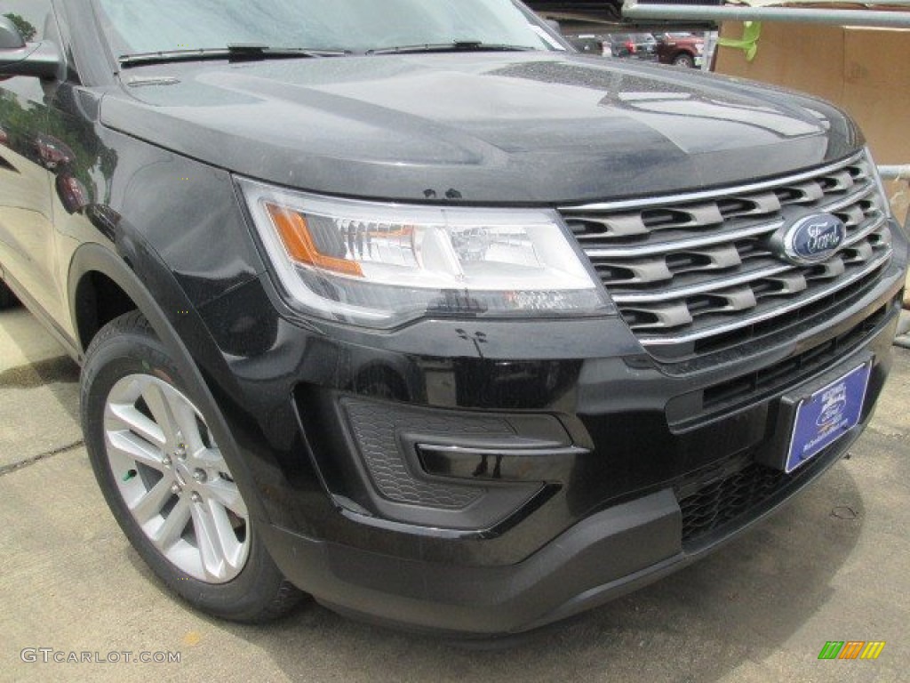 2016 Explorer FWD - Shadow Black / Medium Light Camel photo #2