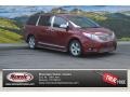 Salsa Red Pearl 2011 Toyota Sienna LE