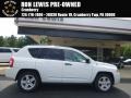 2009 Stone White Jeep Compass Sport 4x4  photo #1