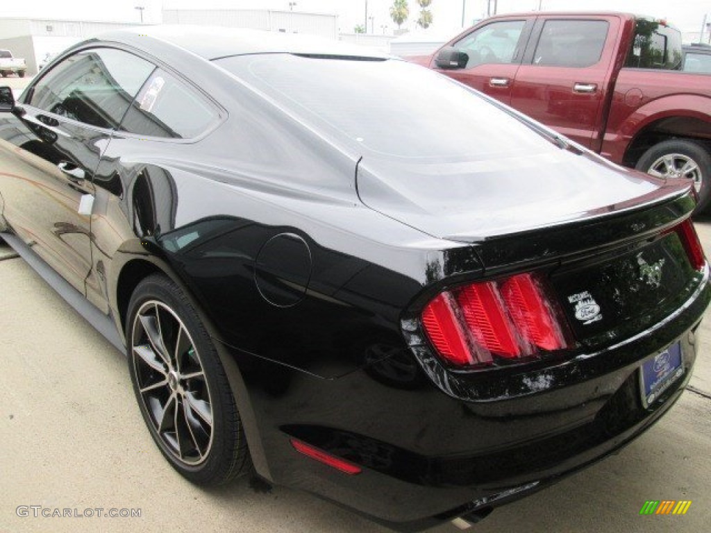 2015 Mustang EcoBoost Coupe - Black / Ebony photo #6
