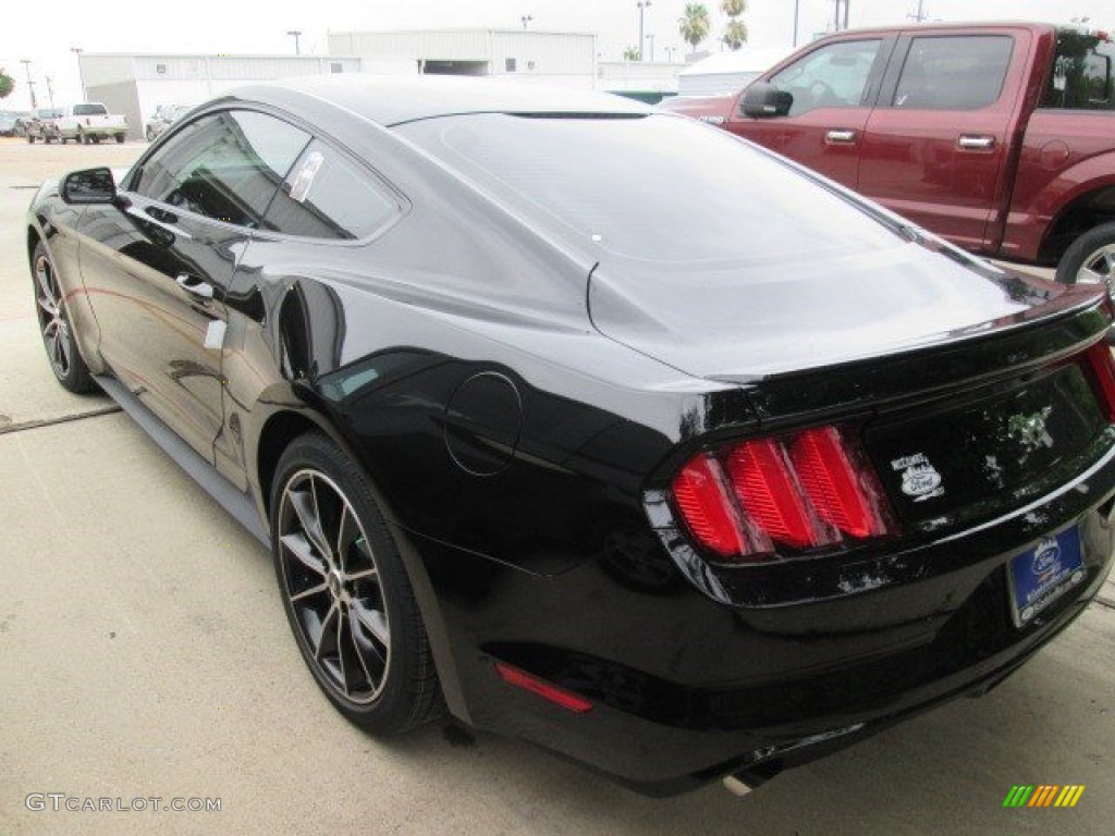 2015 Mustang EcoBoost Coupe - Black / Ebony photo #7