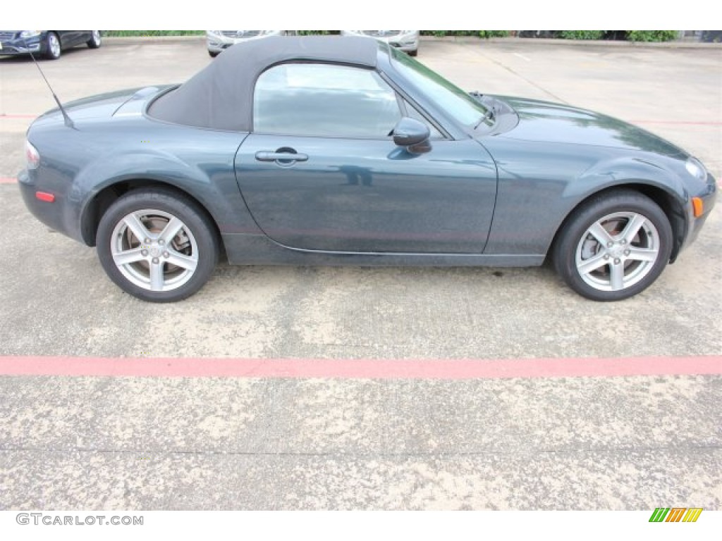 2006 MX-5 Miata Touring Roadster - Galaxy Gray Metallic / Black photo #18