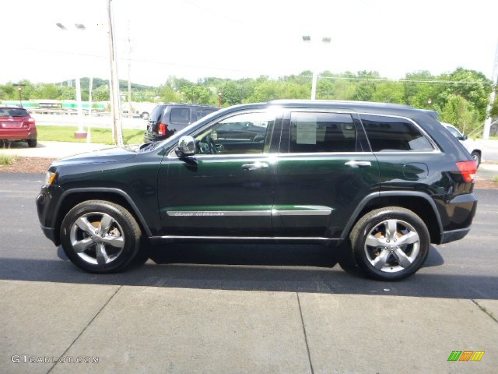 Black Forest Green Pearl 2013 Jeep Grand Cherokee Limited 4x4 Exterior Photo #105033029