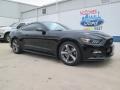 2015 Black Ford Mustang EcoBoost Premium Coupe  photo #1