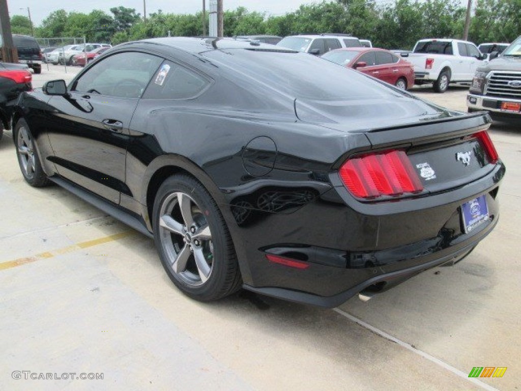 2015 Mustang EcoBoost Premium Coupe - Black / Ebony photo #9