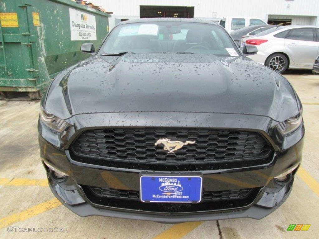 2015 Mustang EcoBoost Premium Coupe - Black / Ebony photo #6