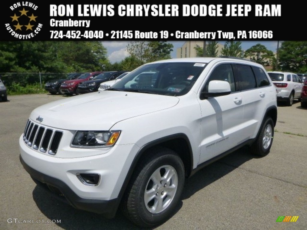 Bright White Jeep Grand Cherokee