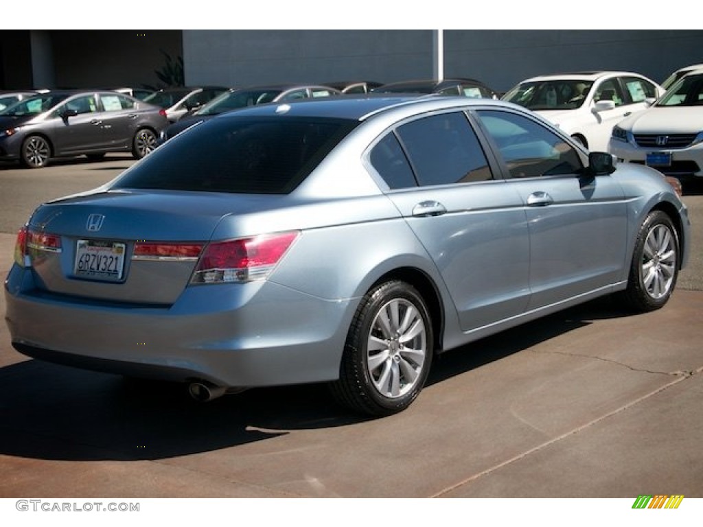 2011 Accord EX-L Sedan - Celestial Blue Metallic / Black photo #11
