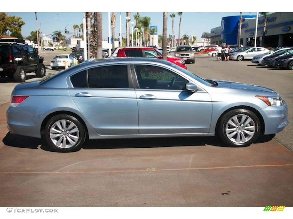 2011 Accord EX-L Sedan - Celestial Blue Metallic / Black photo #12
