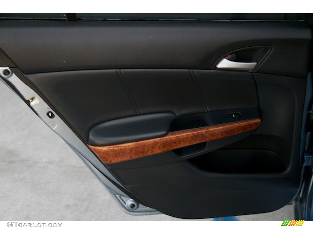 2011 Accord EX-L Sedan - Celestial Blue Metallic / Black photo #23