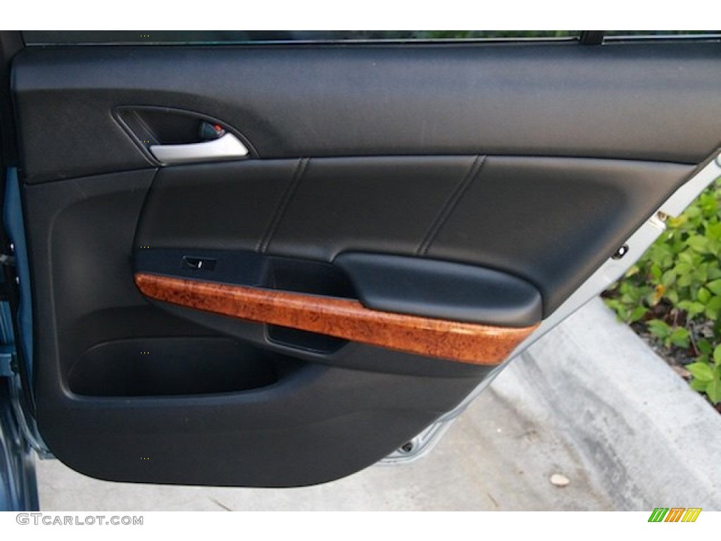 2011 Accord EX-L Sedan - Celestial Blue Metallic / Black photo #24