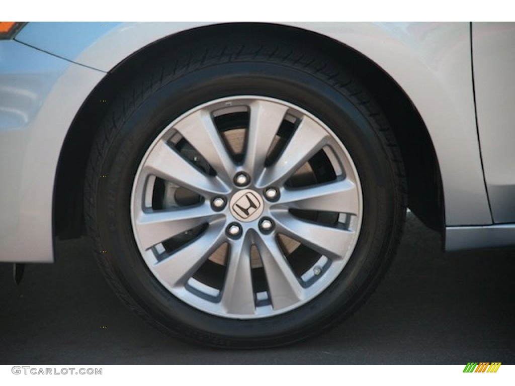 2011 Accord EX-L Sedan - Celestial Blue Metallic / Black photo #28