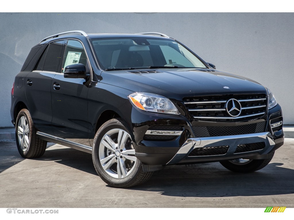 Black 2015 Mercedes-Benz ML 350 Exterior Photo #105040833