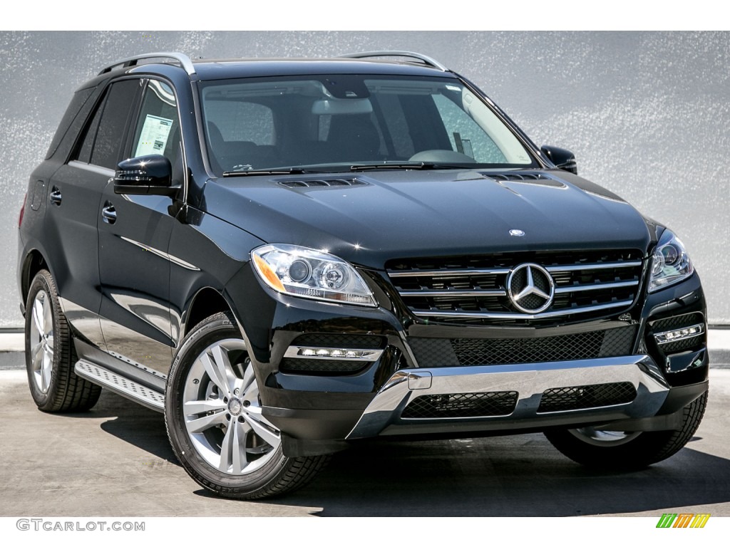 Black 2015 Mercedes-Benz ML 350 Exterior Photo #105041628