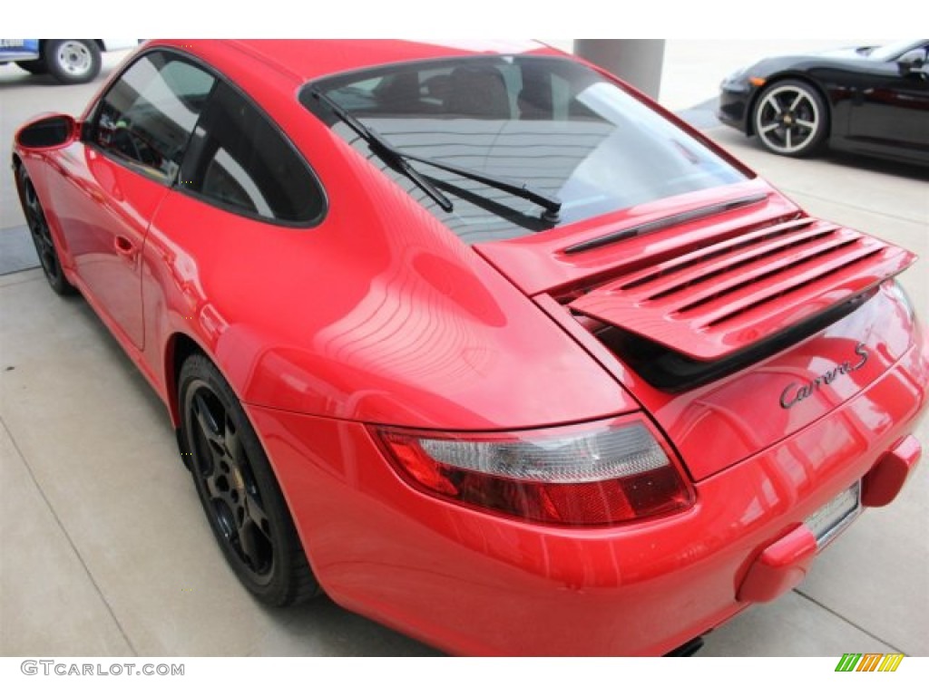 2006 911 Carrera S Coupe - Guards Red / Black photo #9