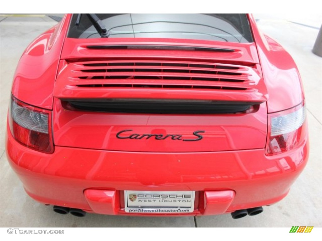 2006 911 Carrera S Coupe - Guards Red / Black photo #10