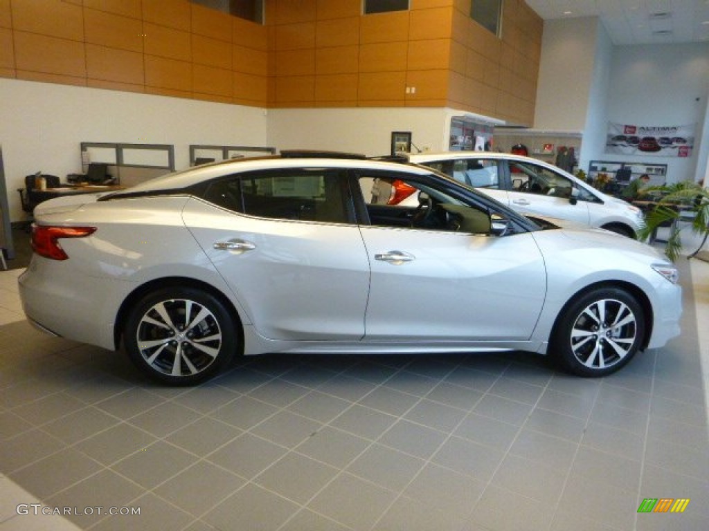 Brilliant Silver 2016 Nissan Maxima Platinum Exterior Photo #105041913