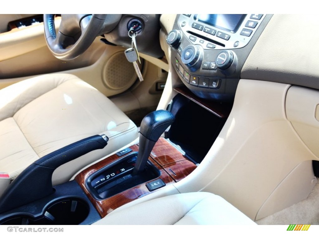 2007 Accord EX-L V6 Sedan - Desert Mist Metallic / Ivory photo #22