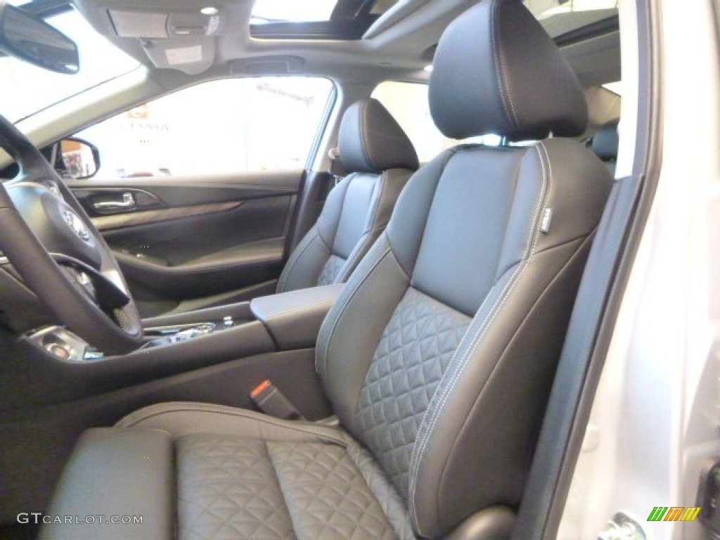 Charcoal Interior 2016 Nissan Maxima Platinum Photo #105042033