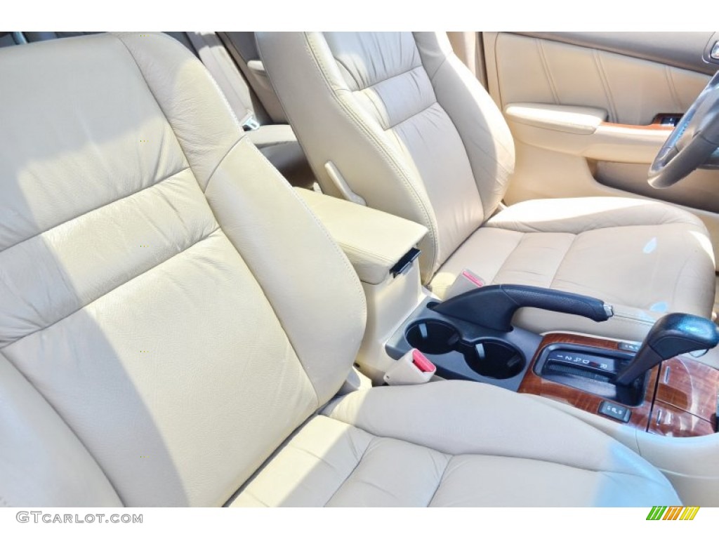 2007 Accord EX-L V6 Sedan - Desert Mist Metallic / Ivory photo #27
