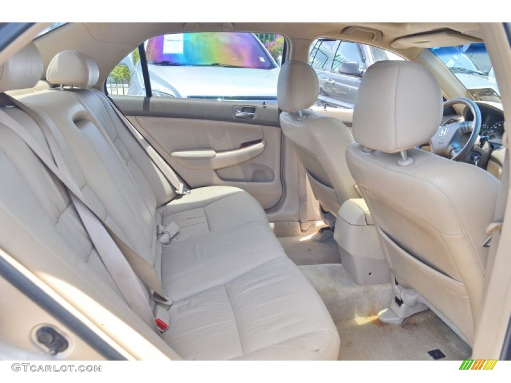 2007 Accord EX-L V6 Sedan - Desert Mist Metallic / Ivory photo #29