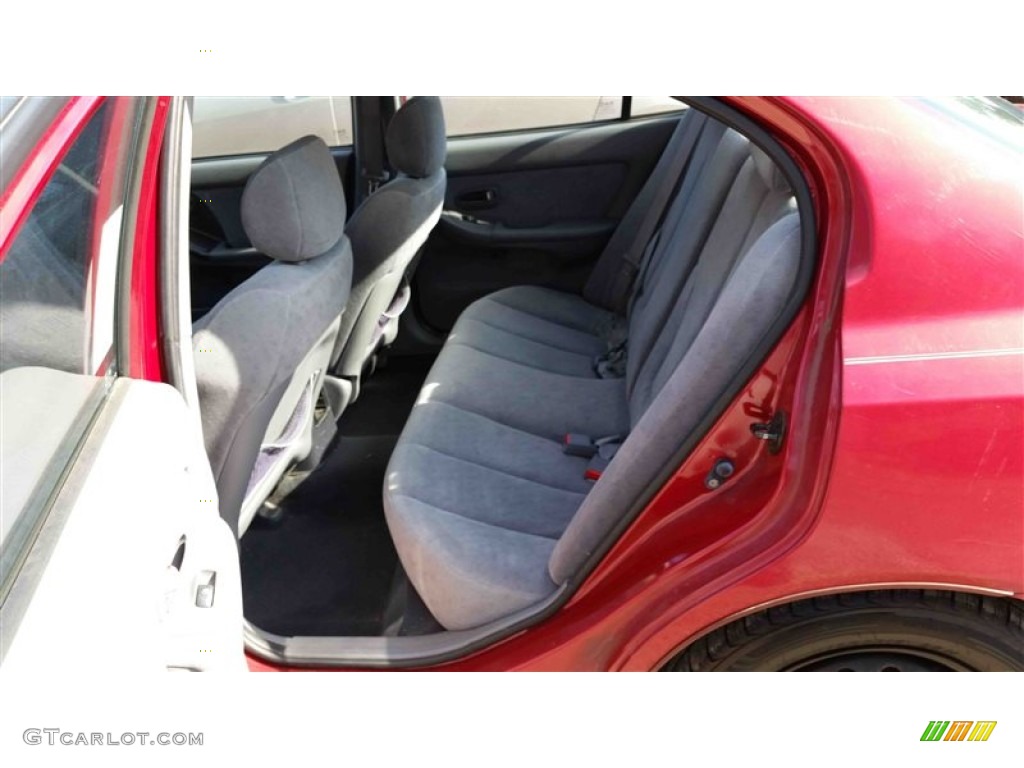 2005 Elantra GLS Sedan - Electric Red Metallic / Gray photo #8