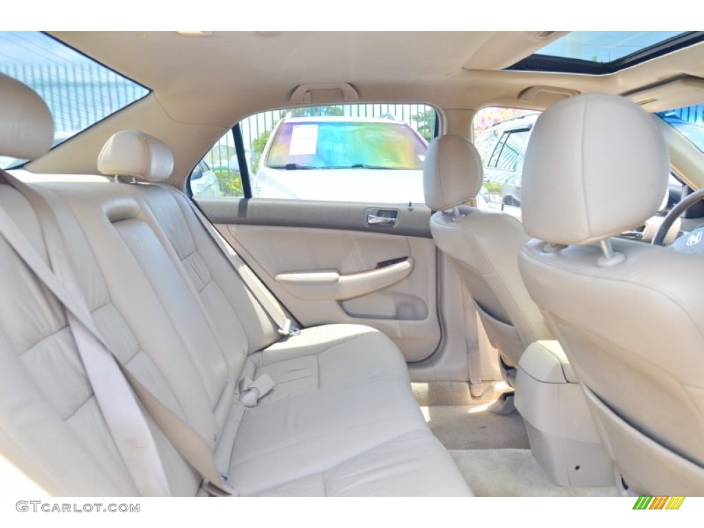 2007 Accord EX-L V6 Sedan - Desert Mist Metallic / Ivory photo #32