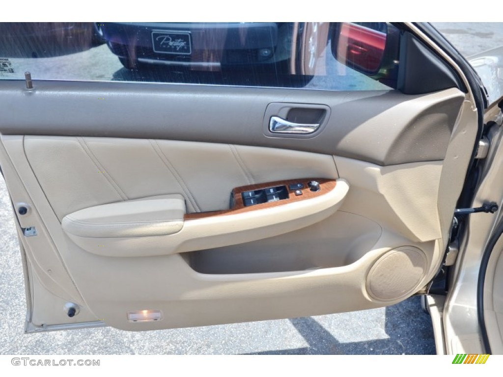 2007 Accord EX-L V6 Sedan - Desert Mist Metallic / Ivory photo #42