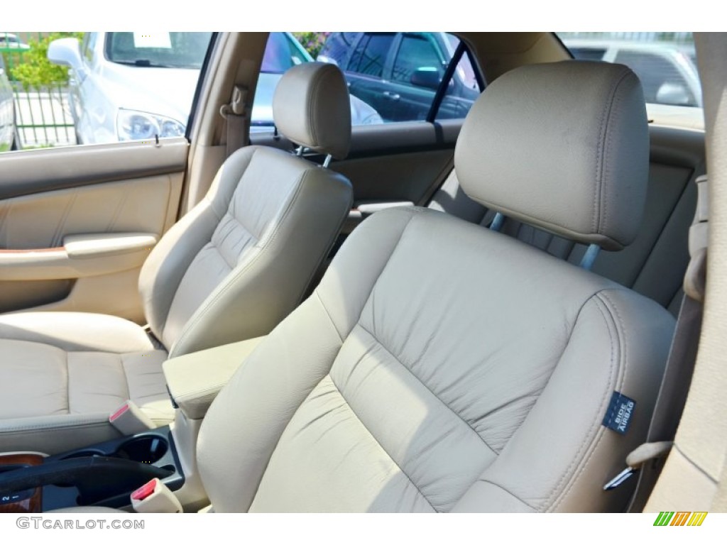 2007 Accord EX-L V6 Sedan - Desert Mist Metallic / Ivory photo #46