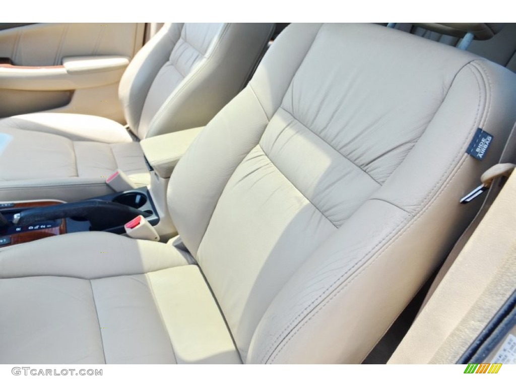 2007 Accord EX-L V6 Sedan - Desert Mist Metallic / Ivory photo #47
