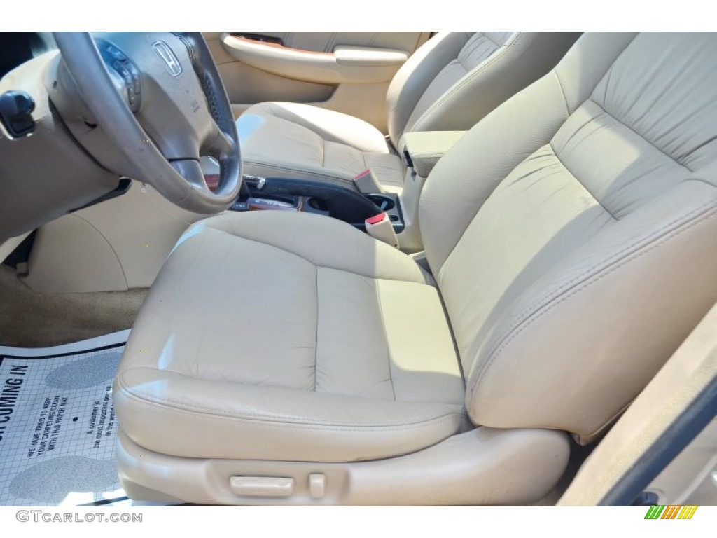 2007 Accord EX-L V6 Sedan - Desert Mist Metallic / Ivory photo #48