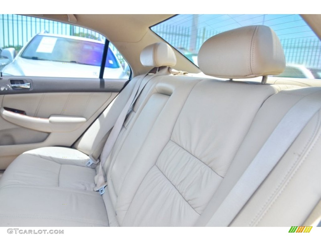 2007 Accord EX-L V6 Sedan - Desert Mist Metallic / Ivory photo #52
