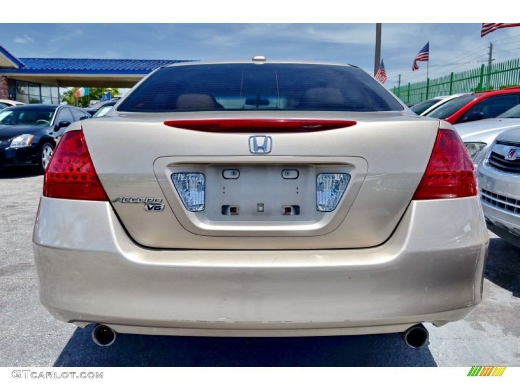 2007 Accord EX-L V6 Sedan - Desert Mist Metallic / Ivory photo #56