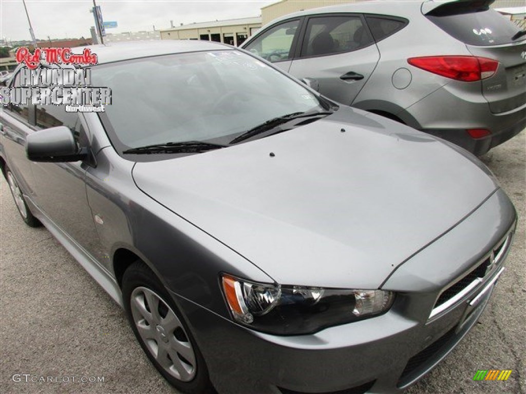 2014 Lancer ES - Tarmac Black / Black photo #1