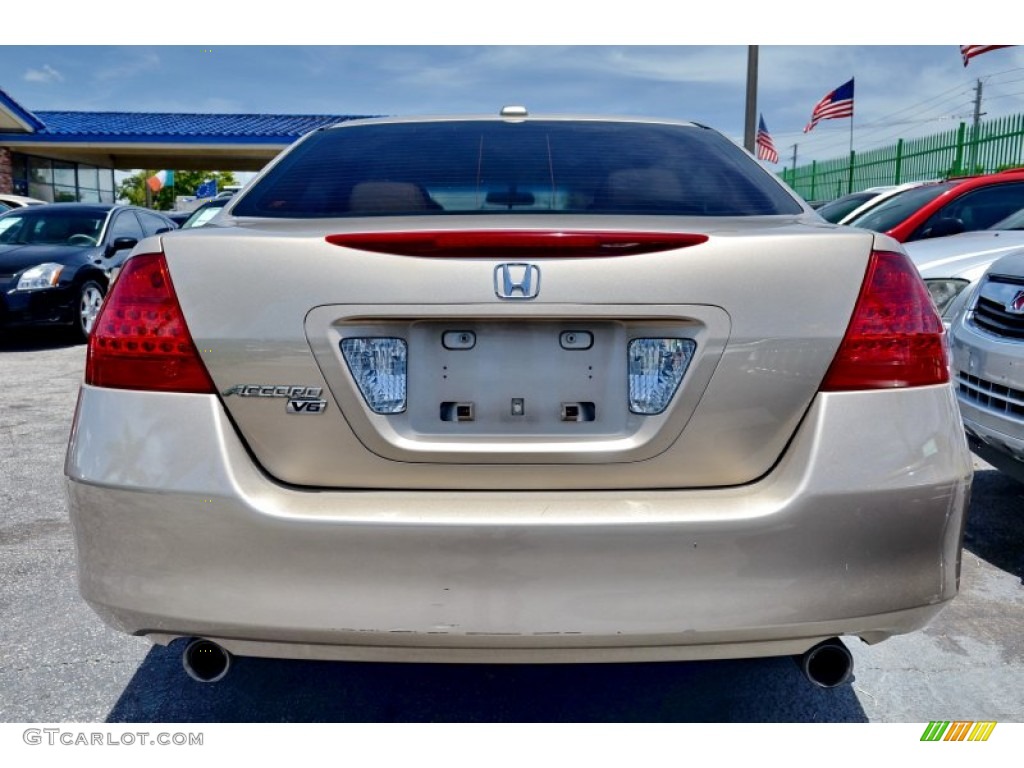2007 Accord EX-L V6 Sedan - Desert Mist Metallic / Ivory photo #57