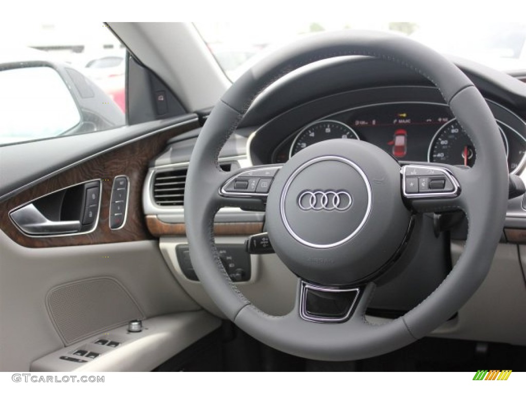 2016 A7 3.0 TFSI Premium Plus quattro - Oolong Grey Metallic / Flint Grey photo #41