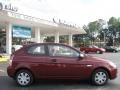 2007 Wine Red Hyundai Accent GS Coupe  photo #4