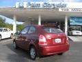 2007 Wine Red Hyundai Accent GS Coupe  photo #5