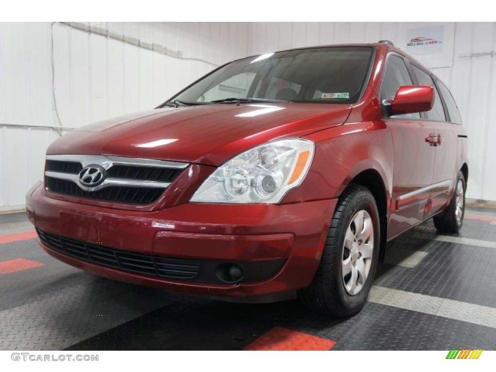 2008 Entourage GLS - Cranberry Red / Gray photo #3