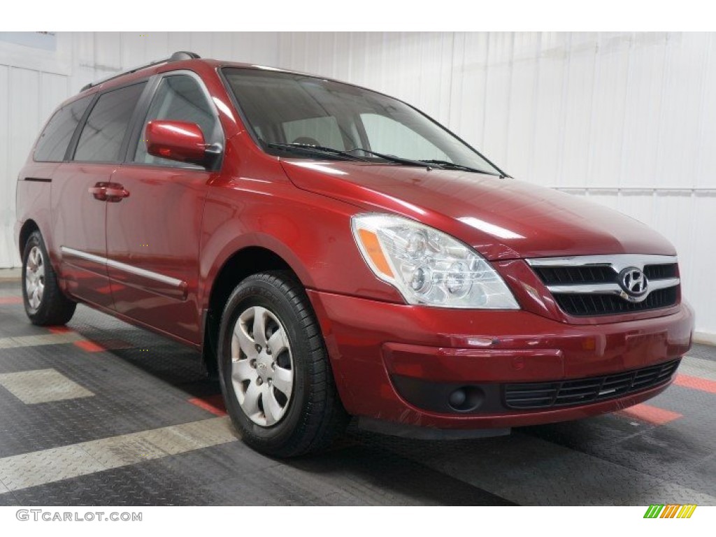2008 Entourage GLS - Cranberry Red / Gray photo #5