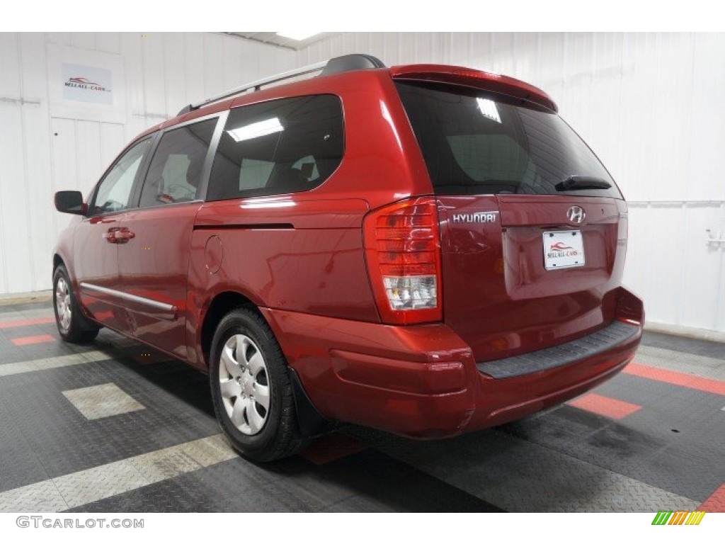 2008 Entourage GLS - Cranberry Red / Gray photo #10