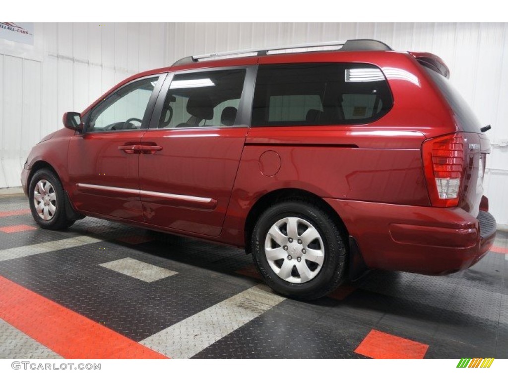 2008 Entourage GLS - Cranberry Red / Gray photo #11