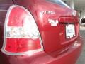 2007 Wine Red Hyundai Accent GS Coupe  photo #6