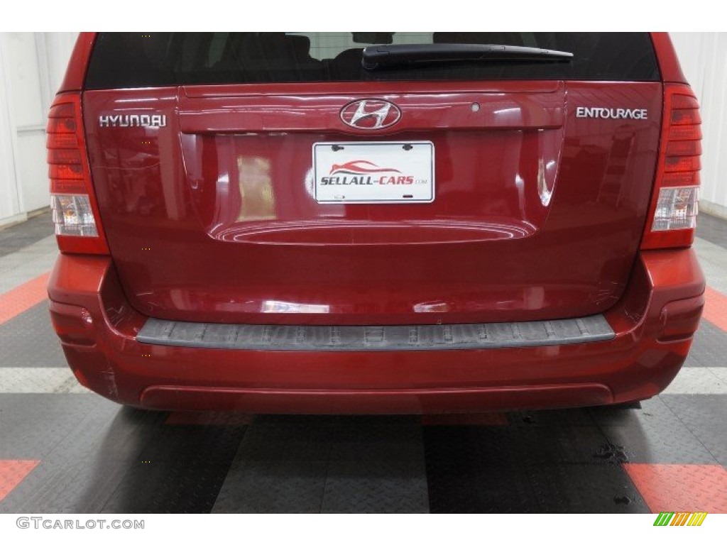 2008 Entourage GLS - Cranberry Red / Gray photo #62